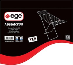 Ege Aegean Star Clothes Dryer, Silver