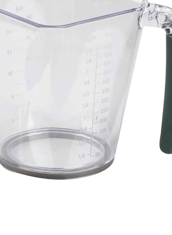 Falez 600ml Nylon Measuring Cup, Green/Grey