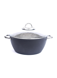 Falez 9-Piece Line Premium Cookware Set, Black