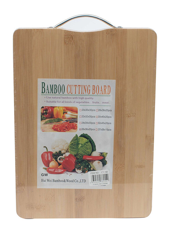 

Falez Big Bamboo Cutting Board, Brown