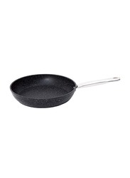 Falez 32cm Non Stick Granite Black Line Fry Pan, Black