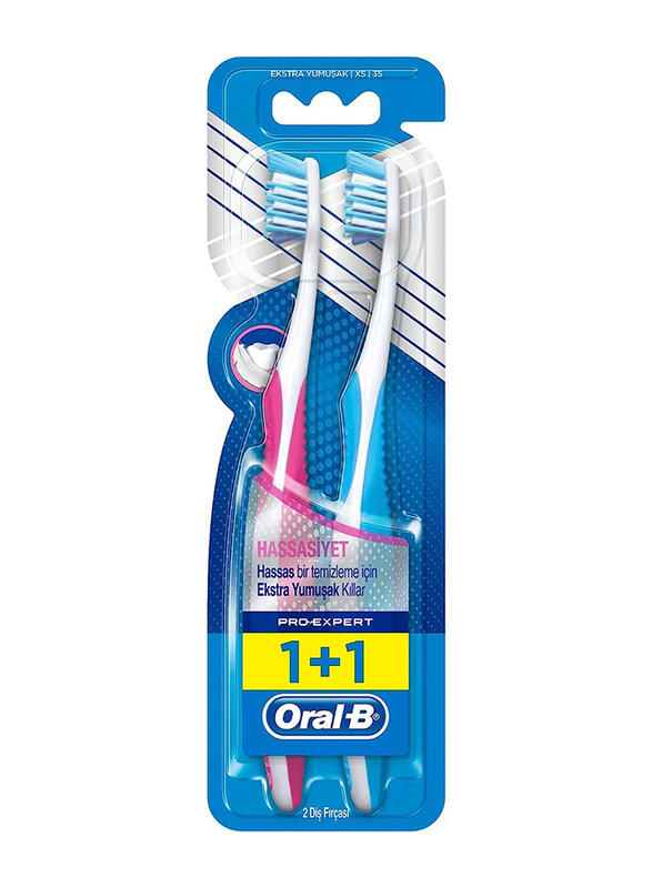 

Oral B ProExpert Sensitive Toothbrush, 2 Pieces