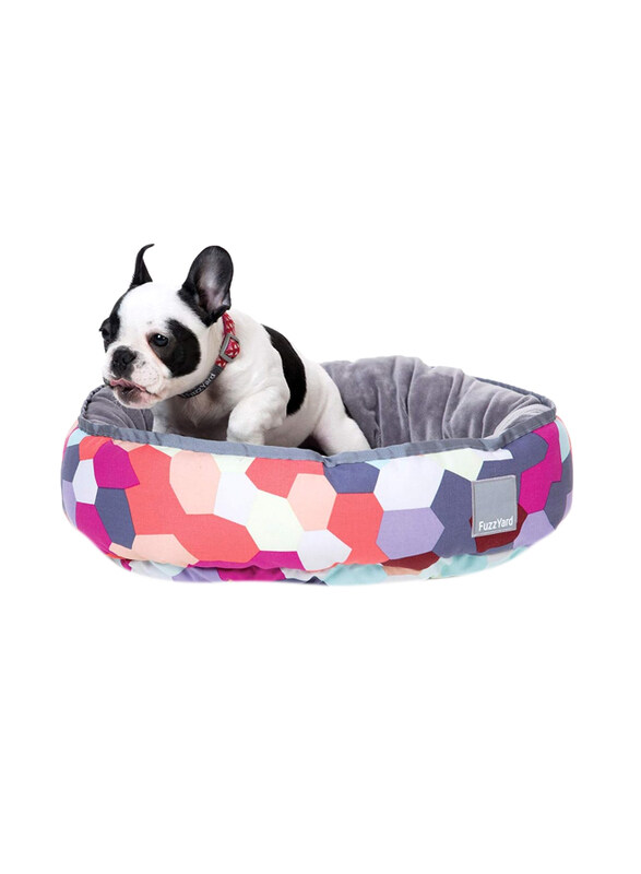 

Fuzzyard Kaleidoscope Reversible Dog Bed, Medium, Multicolour