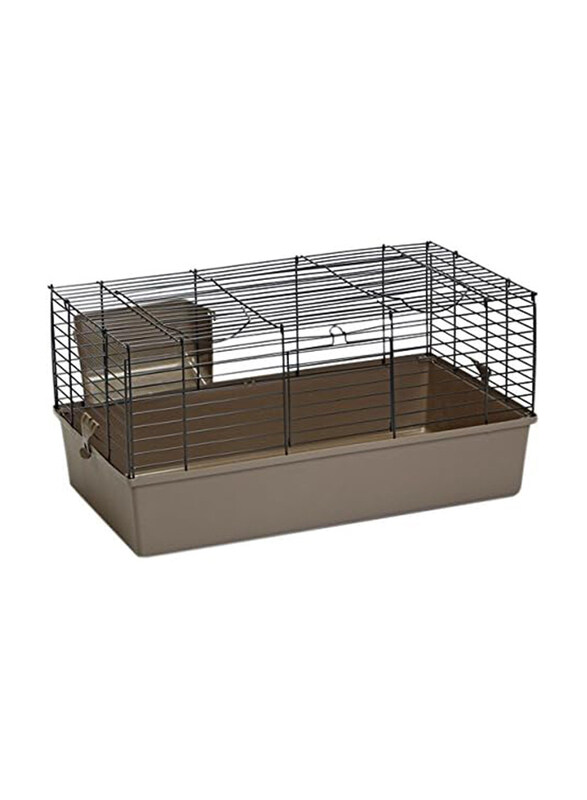 

Beeztees Baldo Mocha Cage for Rabbit, 42cm, Grey