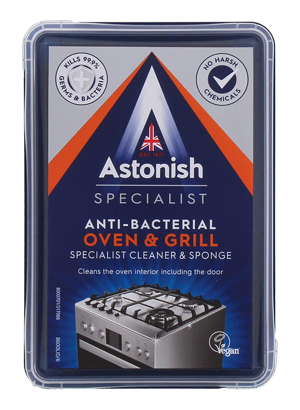 Astonish Oven & Grill Specialist Cleaner & Sponge, 250g