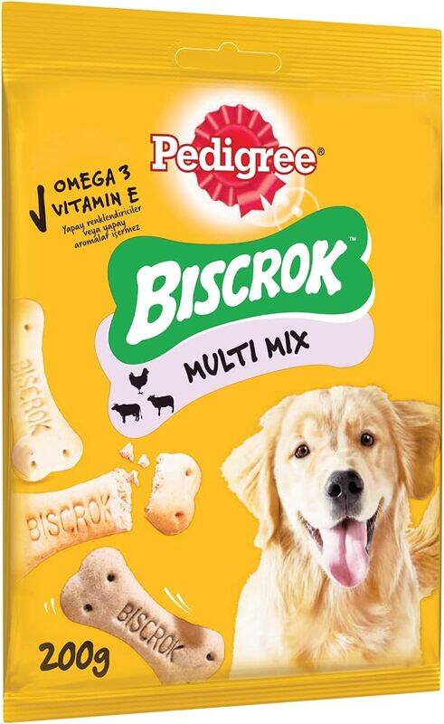 

Pedigree Biscrok Gravy Bones Dog Treats Multipack, 200g