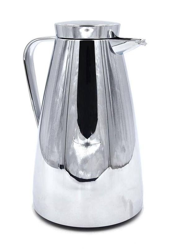 Emsa 1.0 Ltr Salsa Flask, Chrome