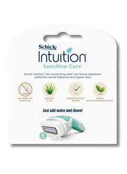 Schick Intuition Sensitive Care Razor Refill Cartridges, 4 Pieces