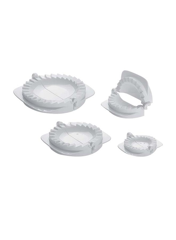 Tescoma 4-Piece Delicia Dumpling Set, White