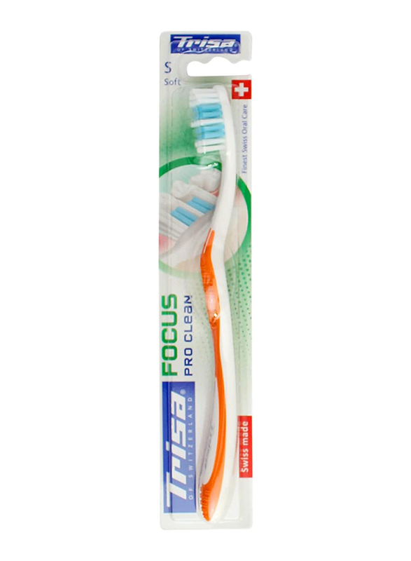 Trisa Focus Toothbrush, Soft, 1 Piece