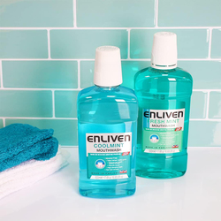 Enliven Fresh Mint Mouthwash, 500ml