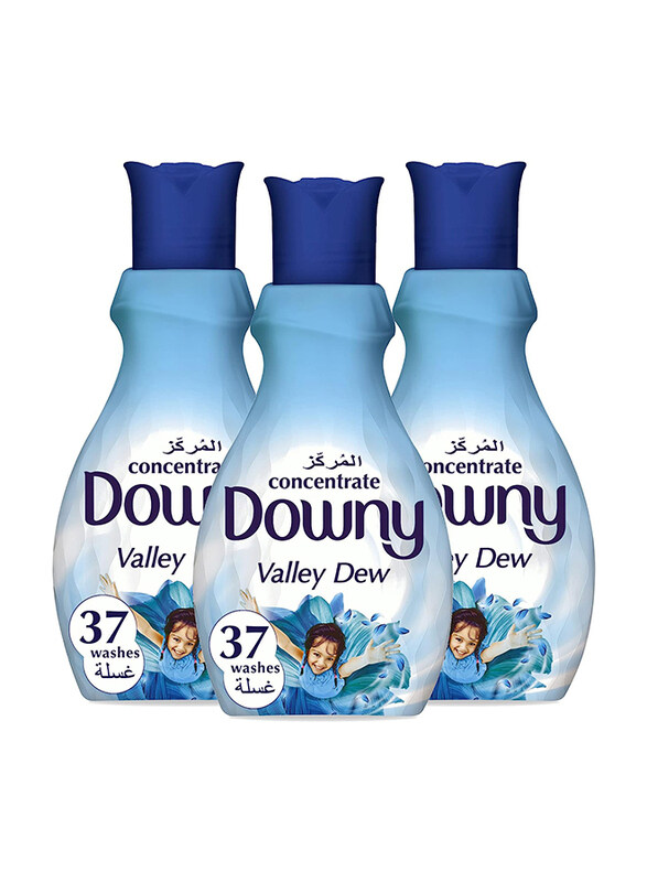 

Downy Concentrate Valley Dew Fabric Softener, 3 x 1.5 Liters