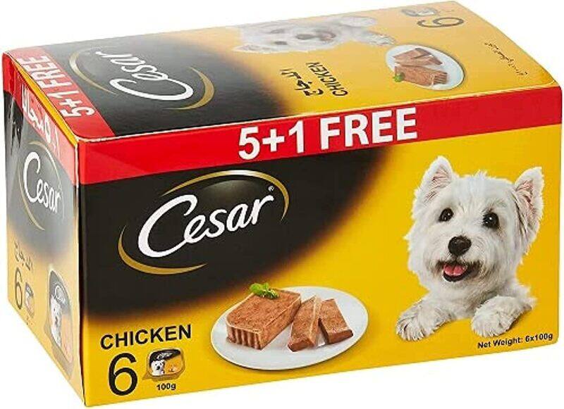 

Cesar Chicken, Wet Dog Food, 6 x 100g