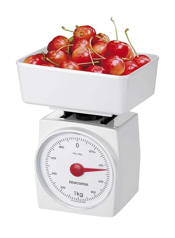 

Tescoma 2.0 Kg Accura Kitchen Scale, White