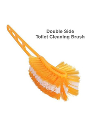 Classy Touch Double Side Toilet Cleaning Brush, 21 inch