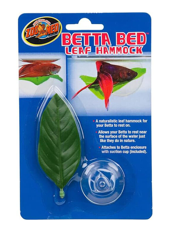 

Zoo Med Laboratories Bed Leaf Betta Hammock, Medium, AZMBL20, Black