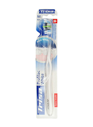 Trisa Profilac White Toothbrush, Medium, 1 Piece