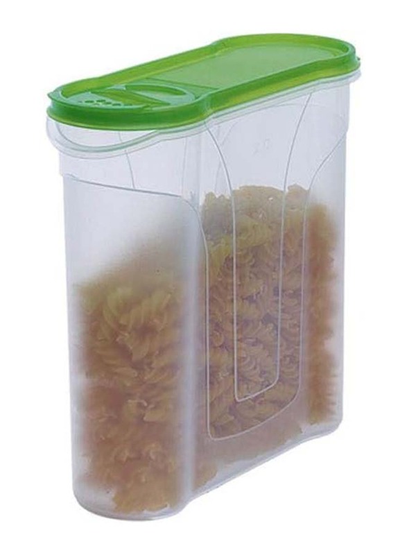 Rival Pour Sieve Food Container, 2.4L, Green/Clear