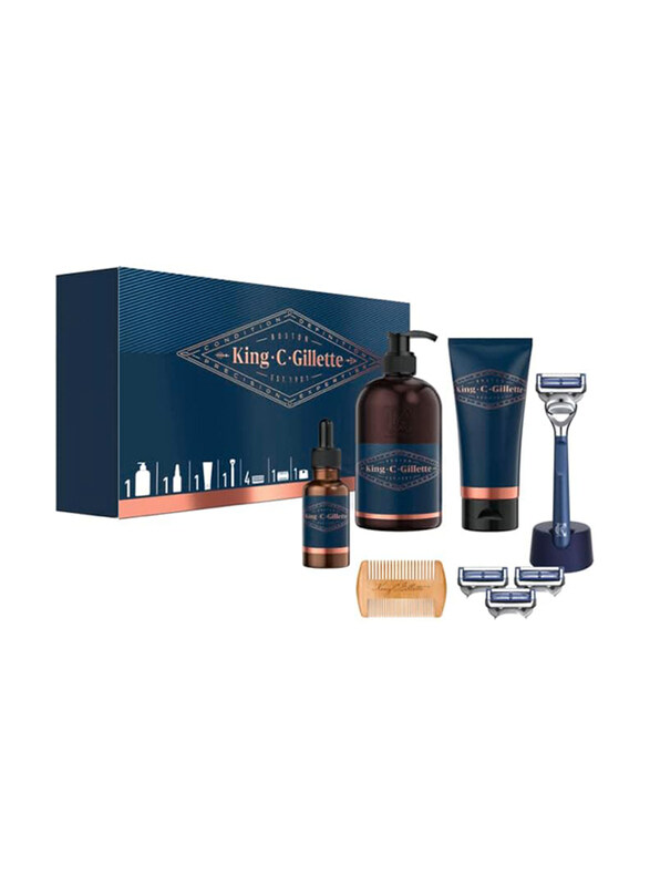 

King C. Gillette Complete Beard Grooming Kit for Men