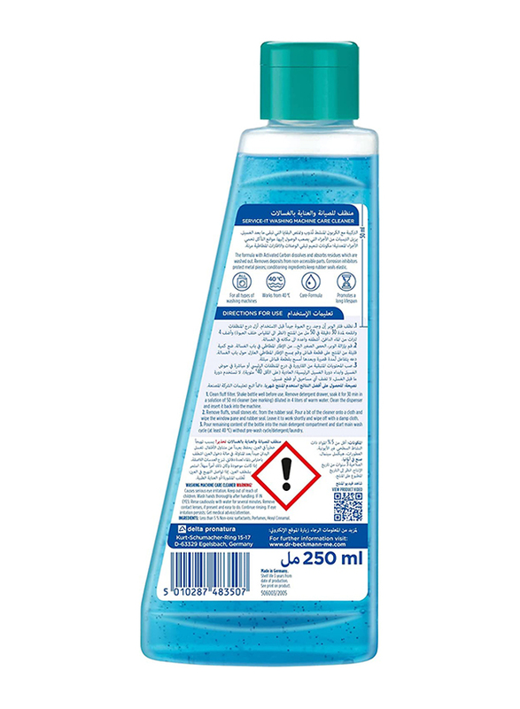 Dr. Beckmann Service It Washing Machine Cleaner, 250ml