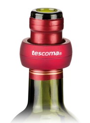 Tescoma Drip Collar Uno Vino Stopper, 16 x 8.5 x 2.3cm, Red