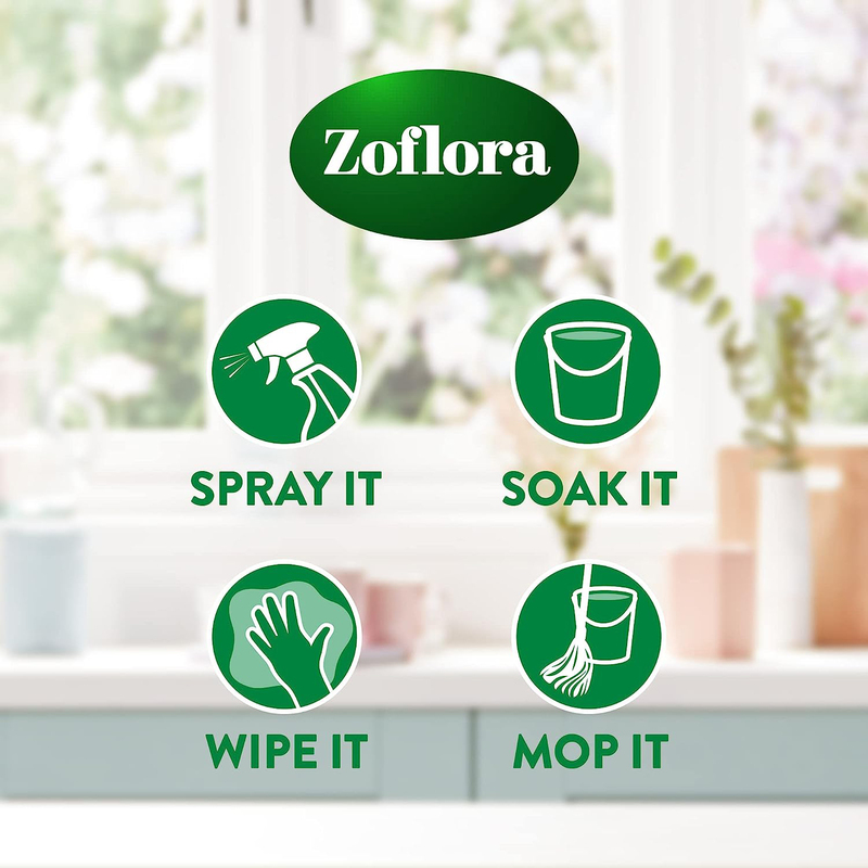 Zoflora Multi-purpose Bluebell Woods Concentrated Disinfectant Cleaner, 500ml