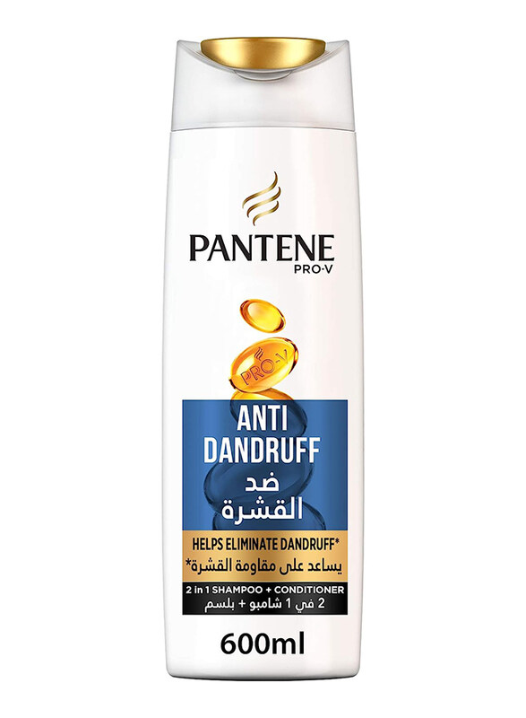 

Pantene Pro-V 2 in 1 Anti-Dandruff Shampoo, 600ml