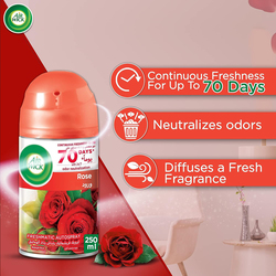 Air Wick Air Freshener Freshmatic Refill Rose, 250ml