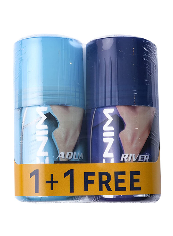 

Denim Anti-Perspirant Roll-On Deodorant, 2 x 50ml