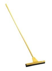 Classy Touch Floor Wiper with Stick, 43.5 x 129cm, Yellow/Black