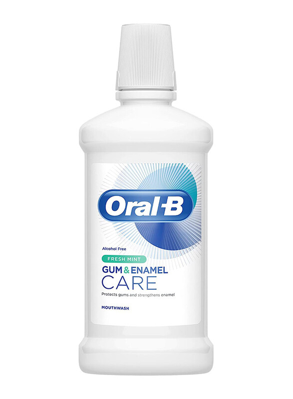 

Oral B Gum & Enamel Care Fresh Mint Mouthwash, 500ml