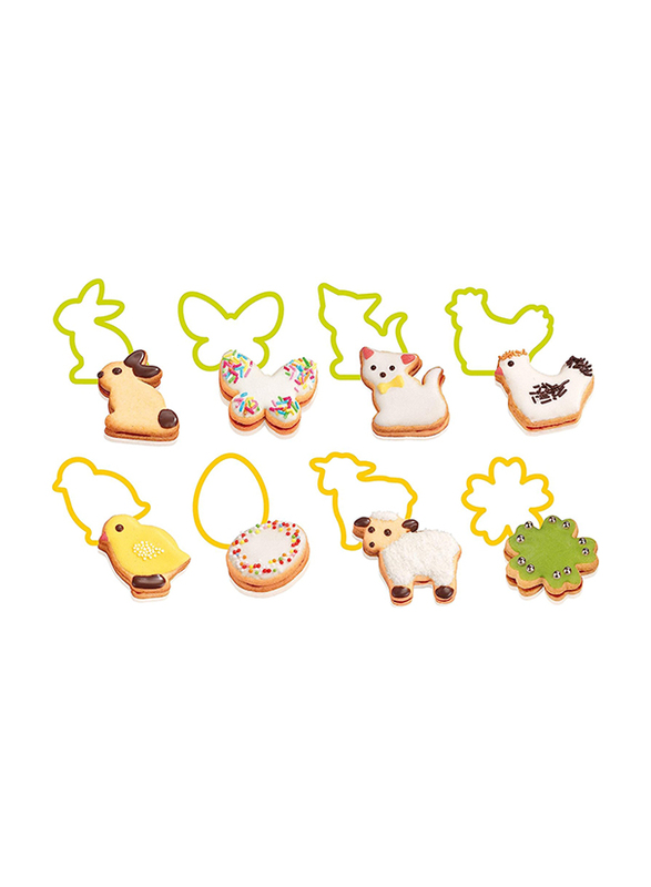 Tescoma 8-Piece Easter Cookie Cutters, Multicolour