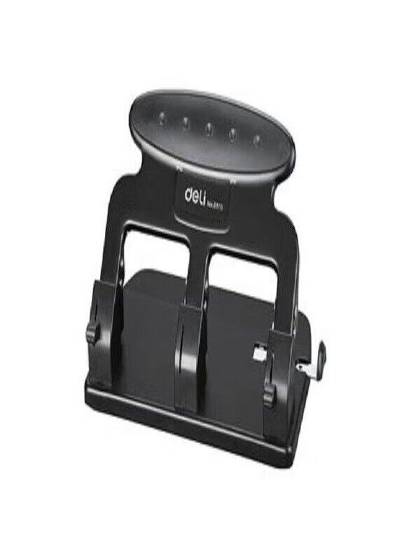 

Deli 35 Sheets Three Hole Punch Ruler, Black