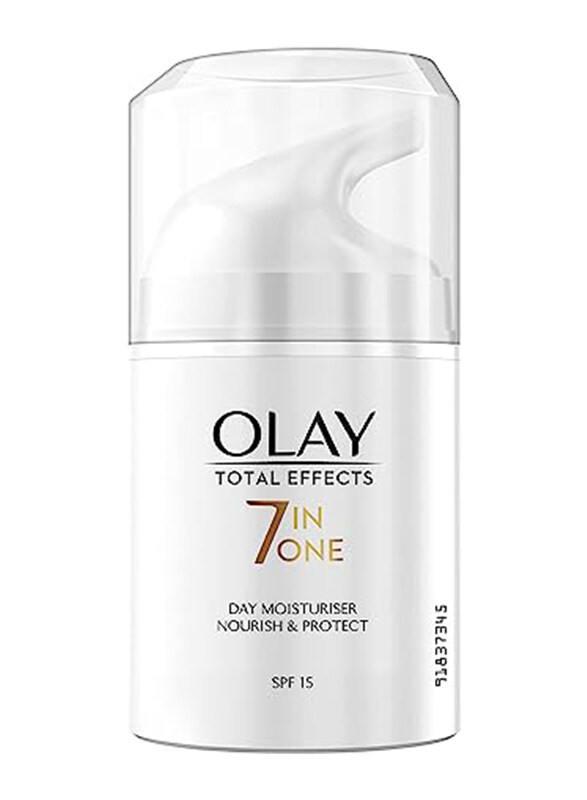 

Olay Face Moisturizer Total Effects 7 in 1 SPF 15 Anti-Ageing Day Cream, 50gm