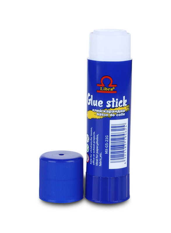 Rahalife Libra Non Toxic Glue Stick, White Glue Stick Quick Drying, 12-Piece Box, White