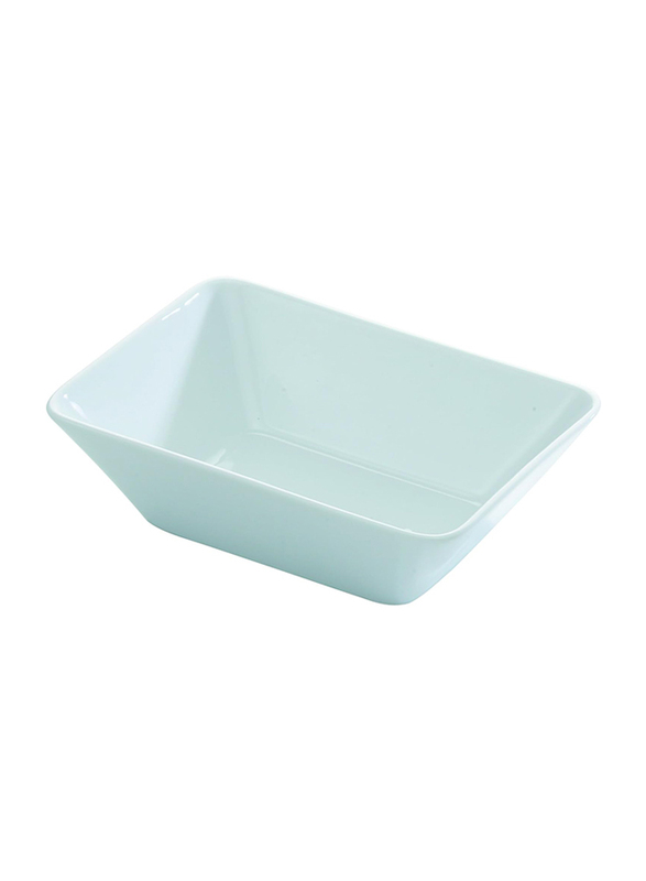 Tescoma 17 x 12cm Porcelain Gustito Rectangle Salad Bowl, Light Blue