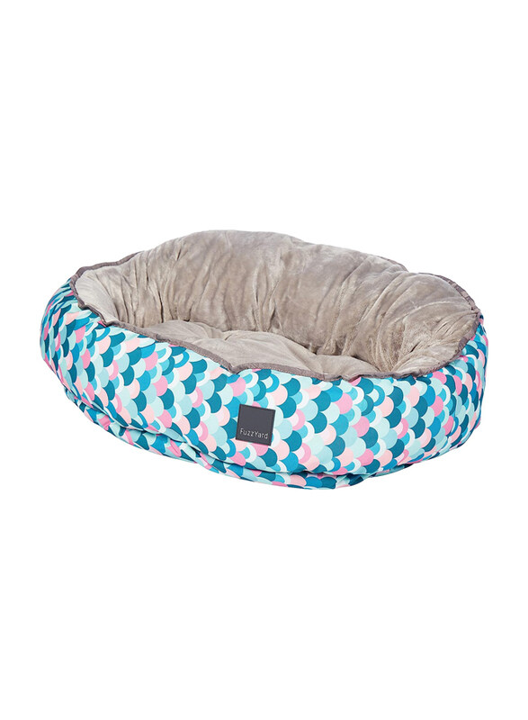 

Fuzzyard Reversible Splash Pet Bed, Medium, Multicolour