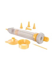 Tescoma Delicia Cake Decorating Pen, Transparent/Yellow