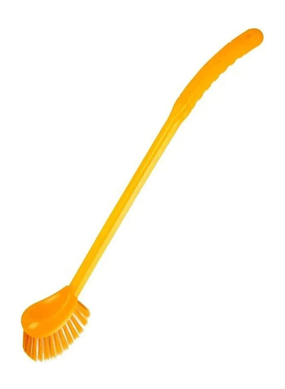 Classy Touch Toilet Cleaning Brush, Yellow