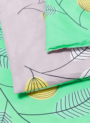 Aceir 3-Piece Comforter Set, Single, Green