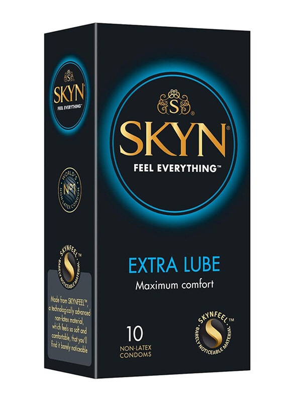 

Skyn Extra Lube Non Latex Condom, 10 Pieces