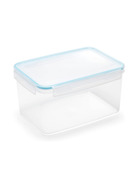 Addis Clip & Close Rectangle Food Storage Box, 4.6 Litres, Transparent