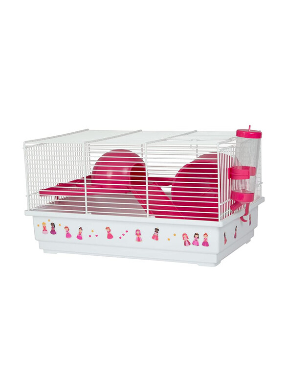 

Voltrega Princess Stickers Spain Hamster Set, 114g, White