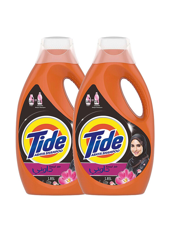 

Tide Abaya Shampoo Liquid Detergent, 2 x 1.85 Liters