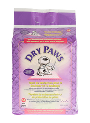 Midwest Dry Paws Training and Floor Protection Dog Pads, 14 Pieces, Large, White