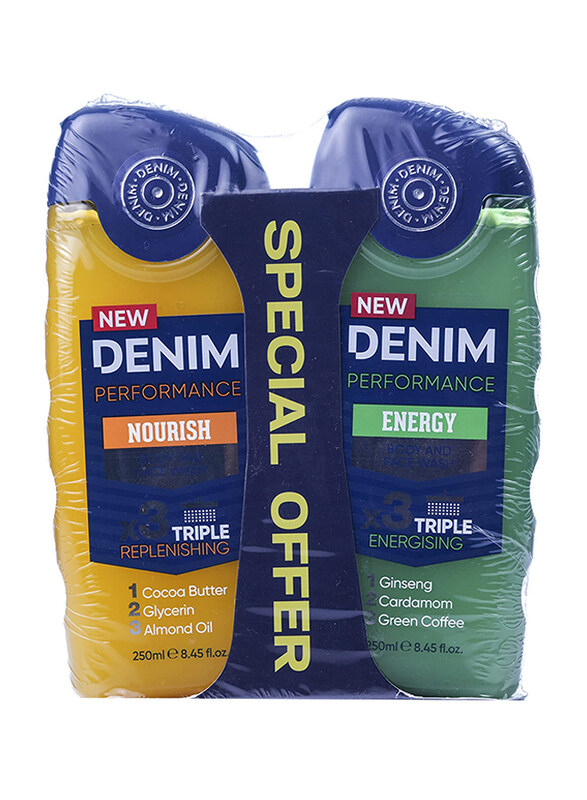 

Denim Shower Gel, 2 x 250ml