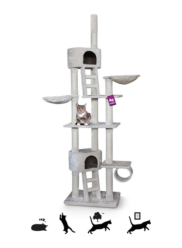 

Petrebels Cat Tree Bastards Miami, 431019, 1 Box, Cream