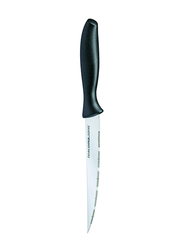 Tescoma 8cm Sonic Serrated Cutting Knife, 862005, Black/Silver