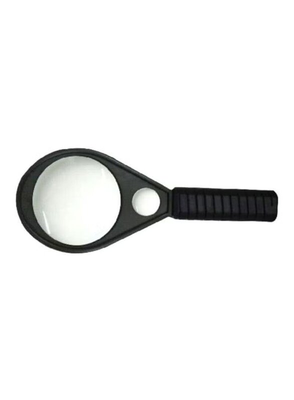 Deli 50mm Magnifying Glass, Black/Clear