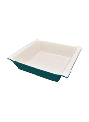 Gala 20cm Rectangular Stoneware Baking Dish, D912K0175, 20 cm, Green